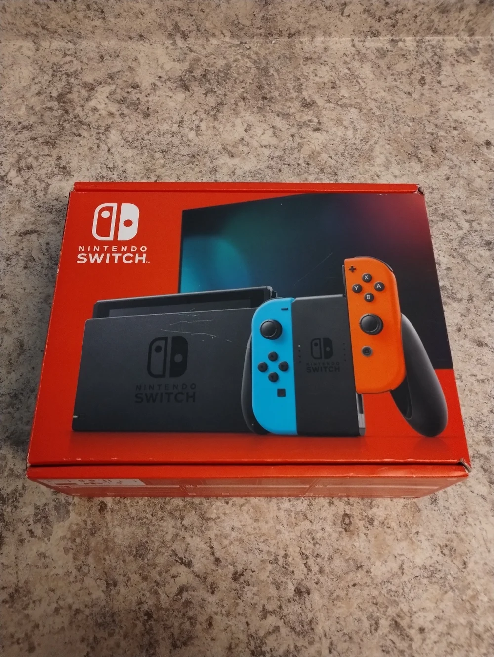 Nintendo Switch Console with Blue and Red Joy-Con NWT